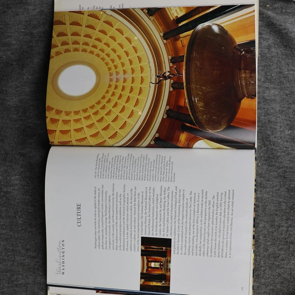 Vintage Pride And Glory Of America Washington Isabella Brega HC DJ 1997 Photos